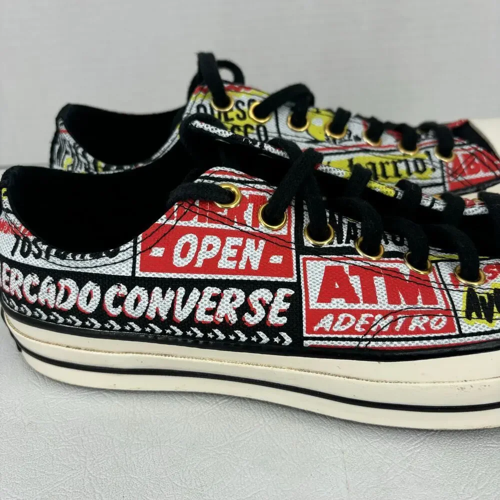 Converse Sneakers Mens Size 8.5 Chuck Taylor Low‎ Mi Gente Capsule Bodega Run